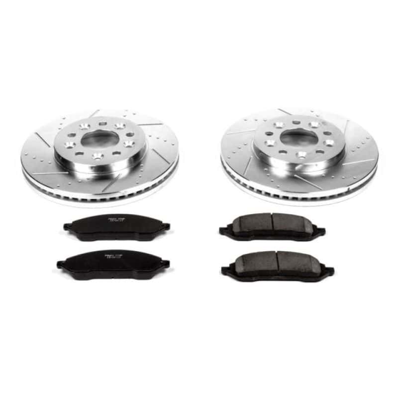 PowerStop — Power Stop 04-07 Ford Freestar Front Z23 Evolution Sport Brake Kit - view 1