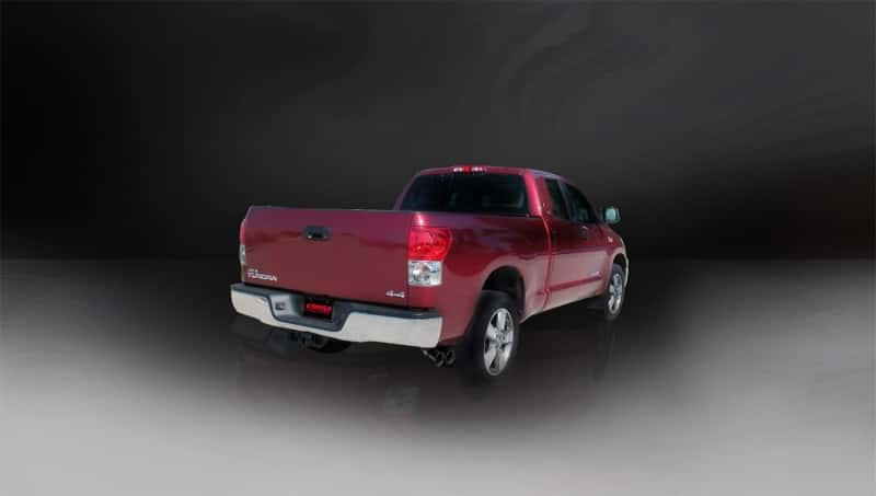 CORSA Performance — Corsa 2011-2021 Toyota Tundra Double Cab/Crew Max 5.7L V8 Black Sport Cat-Back Exhaust
Exhaust - view 2