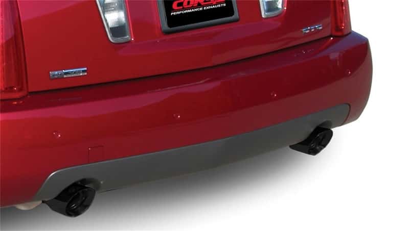 CORSA Performance — Corsa 2005-2007 Cadillac STS 4.6L 2.5in Axle-Back Dual Rear w Single 4in Black Pro-Series Tips
Exhaust - view 7