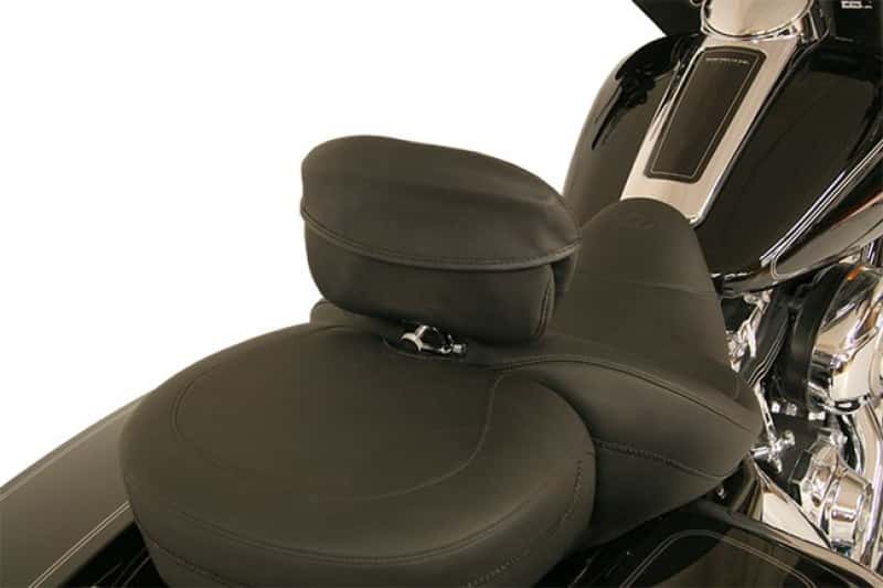 Mustang Motorcycle — Mustang Driver Backrest Sport Pouch Cover - Black - view 2