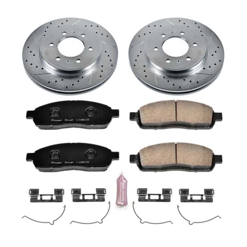 PowerStop — Power Stop 2009 Ford F-150 Front Z23 Evolution Sport Brake Kit - view 1