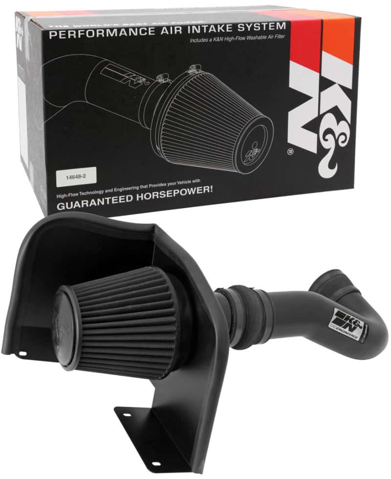 K&N Engineering — K&N 07-08 Chevy Silverado 1500 4.8L/5.3L V8 / 07-08 GMC Yukon 4.8L/5.3L V8 Black Perf Intake Kit
Performance Air Inta
Air Intake System - view 13
