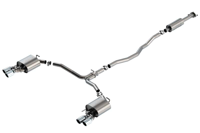 Borla — Borla 18-20 Toyota Camry XSE Cat Back S-Type Exhaust 3.5in Tip Dual Split Rear Exit
Cat-Back System - view 1
