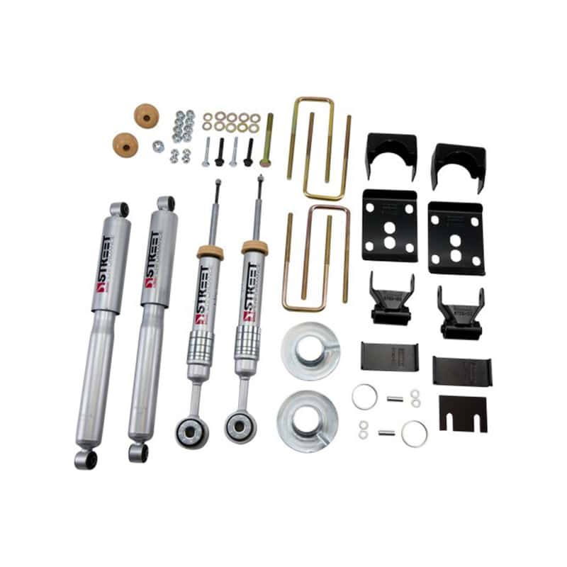 Belltech — Belltech 09-13 Ford F150 Reg Cab 2WD Short Bed Lowering Kit w/SP Shocks 1 or 3in F/5.5in R Drop
LOWERING KIT - view 3