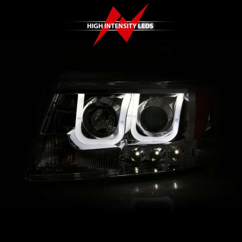 ANZO — ANZO 2004-2008 Ford F-150 Projector Headlights w/ U-Bar Chrome
Head Light Set
HdLtSet - view 7
