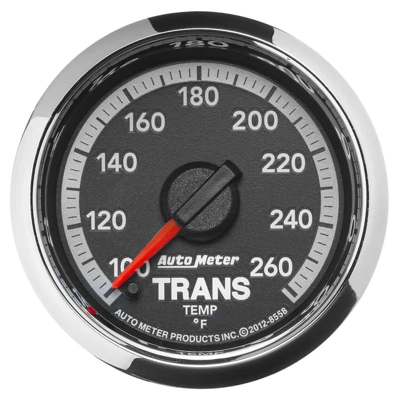 AutoMeter — Autometer Factory Match Dodge 4th Gen 52.4mm 100-260 Deg F Trans Temp Gauge
2-1/16" TRANS TEMP, - view 12