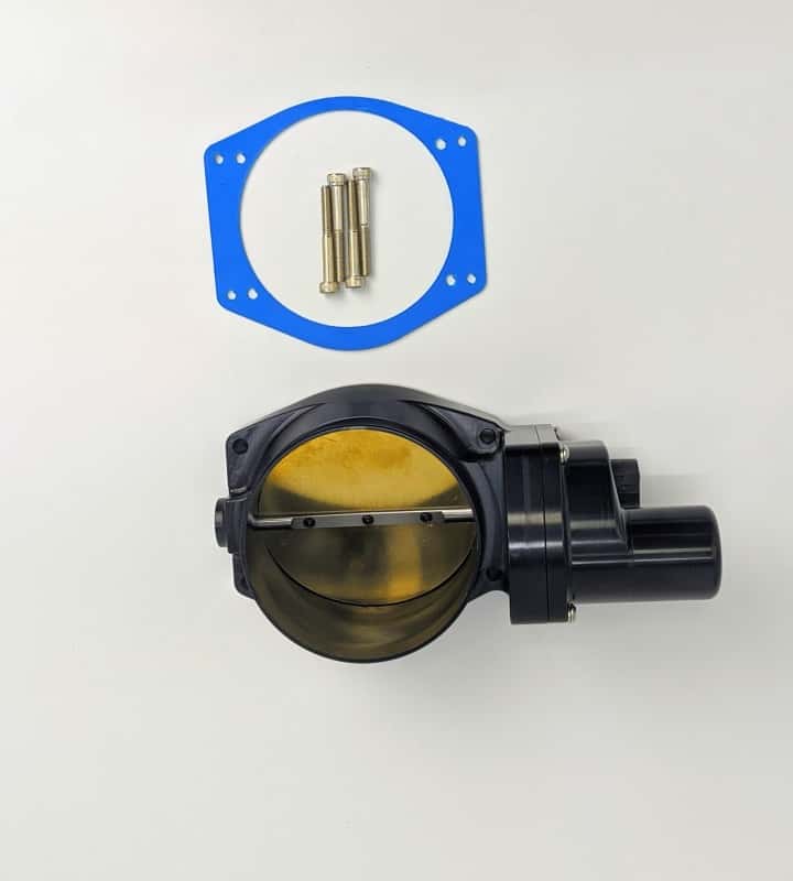 Granatelli Motor Sports — Granatelli 08-23 GM LS3/LSA/LSX Drive-By-Wire 112mm Throttle Body- Black
Throttle Body - view 1