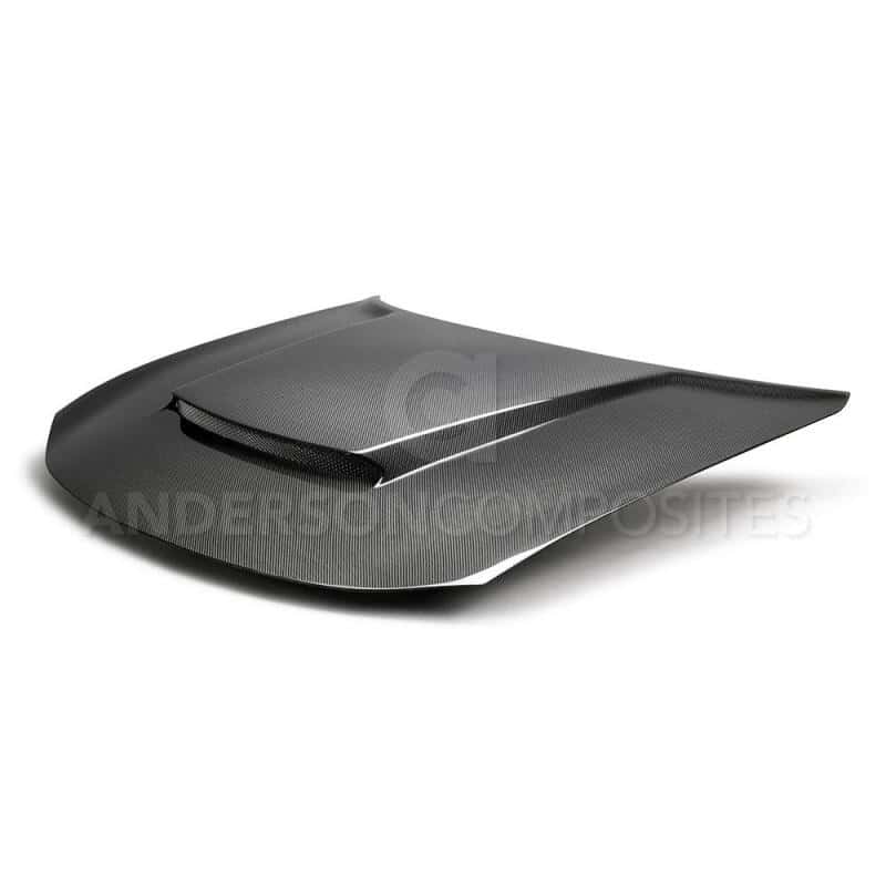 Anderson Composites — Anderson Composites 15-18 Dodge Charger Type DM (Demon Style) Carbon Fiber Hood - view 3