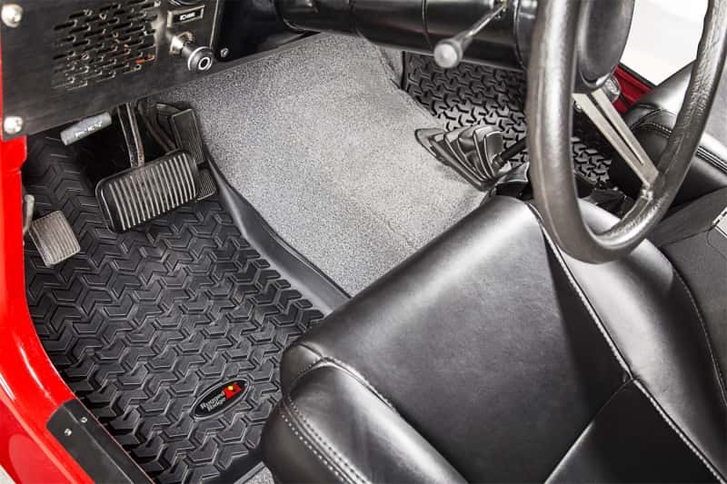Rugged Ridge — Rugged Ridge Floor Liner Front Black 1976-1983 Jeep CJ-5
OFFROAD_FLOORLINERS
Floor Mat Set - view 2