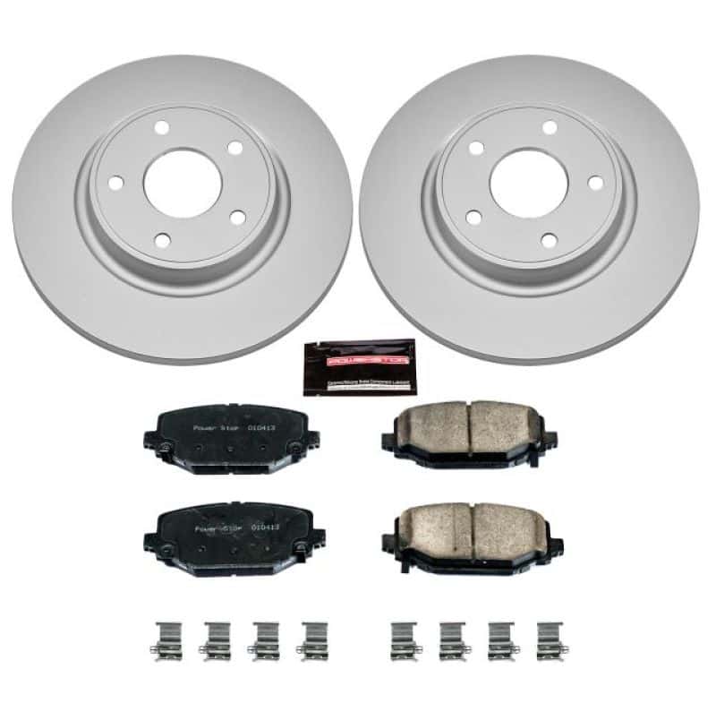 PowerStop — Power Stop 12-16 Chrysler Town & Country Rear Z17 Evolution Geomet Coated Brake Kit - view 1