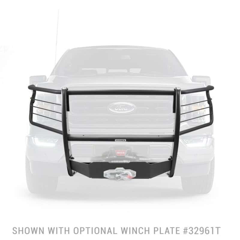 Go Rhino — Go Rhino 18-20 Ford F-150 3100 Series StepGuard Center Grille + Brush Guard - Tex. Blk
3100 Grille Guard - view 1