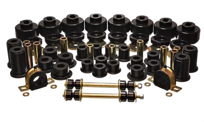 Energy Suspension — Energy Suspension 99-06 Chevy C1500 New Body Style Silverado 2WD Black Hyper-flex Master Bushing Set
Master Bushing Kit - view 4