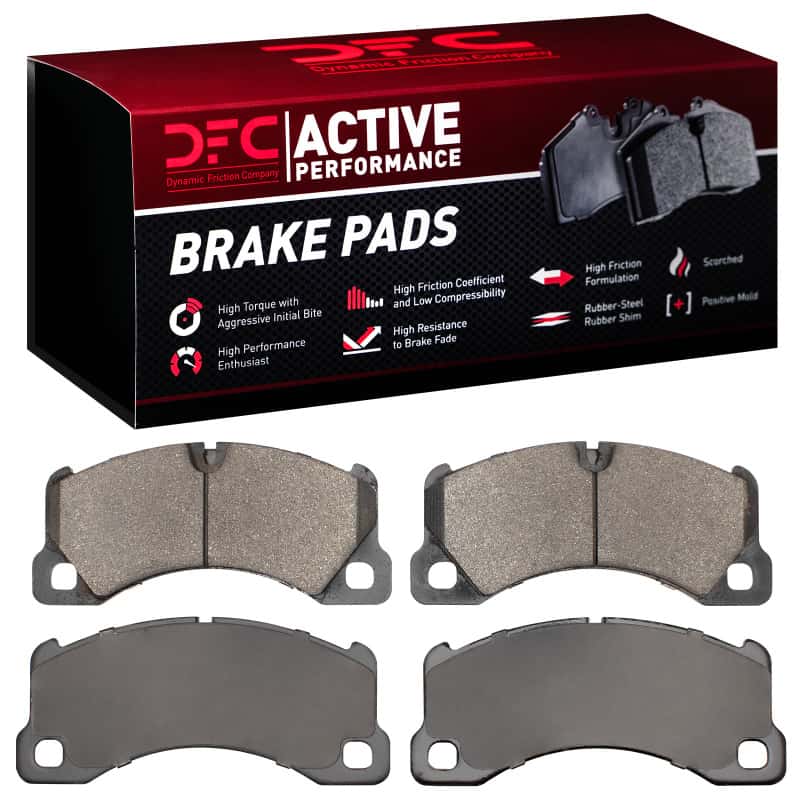 DFC — DFC 08-25 Audi e-TRON GT Front Active Performance Pads - Low Metallic
DFC Brake Pad Set - view 1