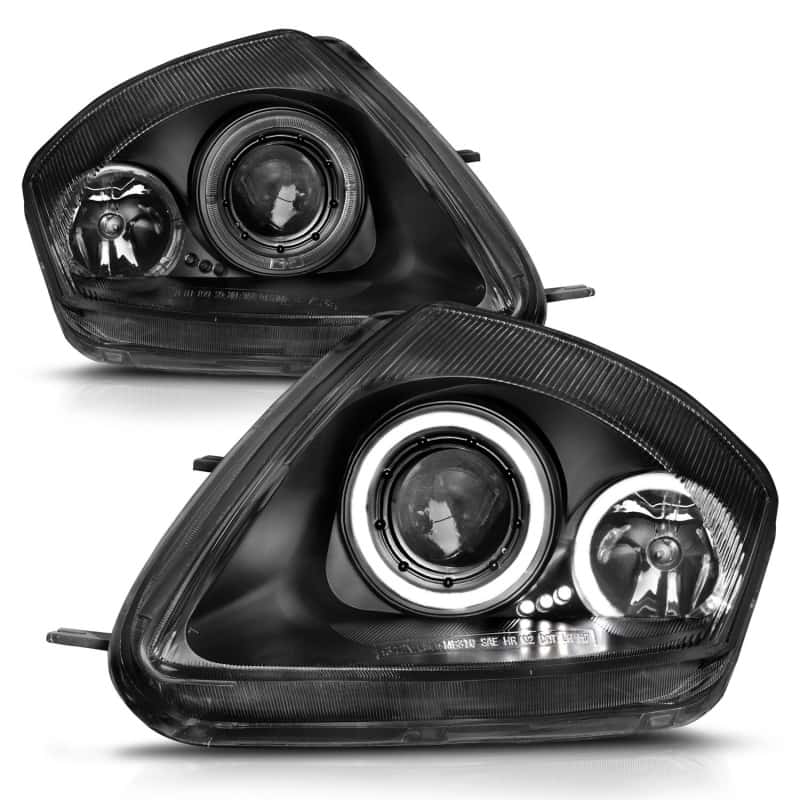 ANZO — ANZO 2000-2005 Mitsubishi Eclipse Projector Headlights w/ Halo Black
Head Light Set
HdLtSet - view 3