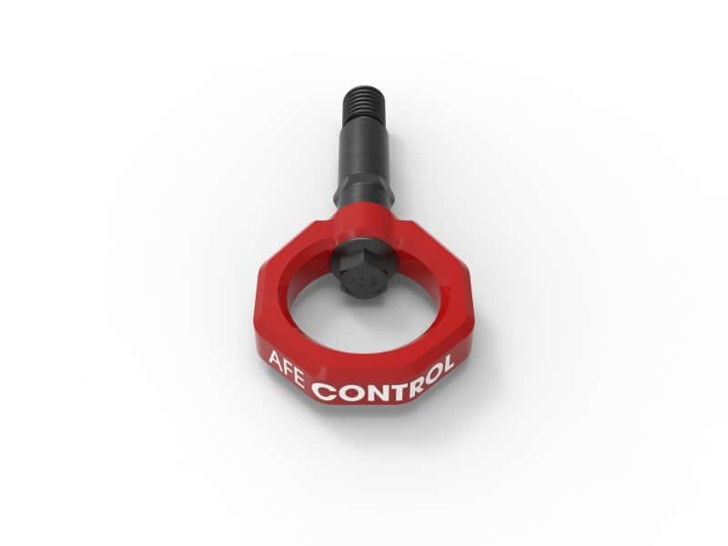 aFe — aFe Control Rear Tow Hook Red 20-21 Toyota GR Supra (A90)
Rear Tow Hook - view 4