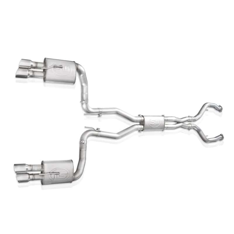 Stainless Works — Stainless Works 2008-09 Pontiac G8 GT 3in Catback System X-Pipe Turbo Chambered Muffler 3.5in Tips
Exhaust System - view 17