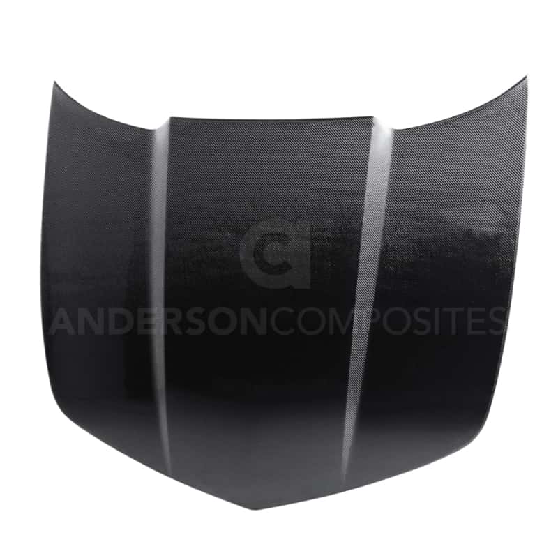 Anderson Composites — Anderson Composites 2010-2013 Chevrolet Camaro Type-OE Style Hood - view 1