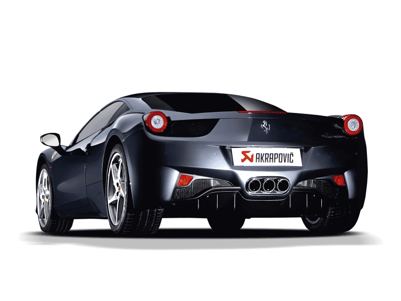 Akrapovic — Akrapovic 10-15 Ferrari 458 Italia/458 Spyder Slip-On Line (Titanium) w/ Carbon Tips
Slip-On Line - view 7