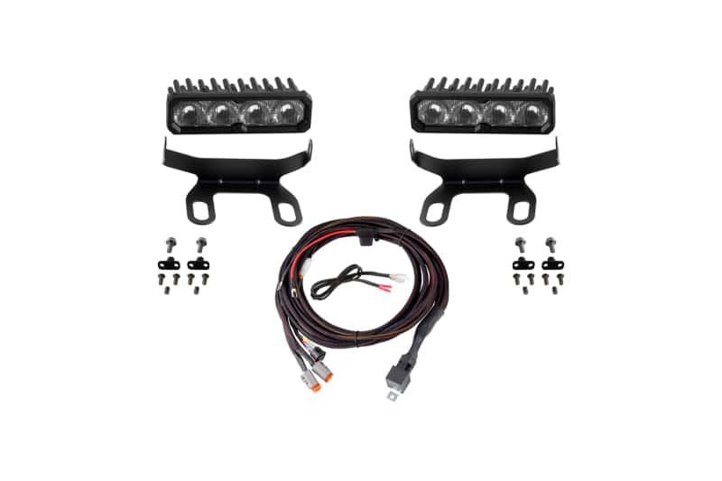 Diode Dynamics — Diode Dynamics 2013-2018 Ram 1500 Ram Standard SS6 Sport LED Kit White Driving 6000K - view 2