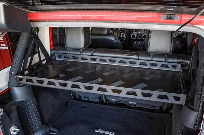 Dee Zee — Dee Zee 07-23 Jeep JK/JL Jeep Interior Solid Cargo Rack
Cargo Rack - view 4