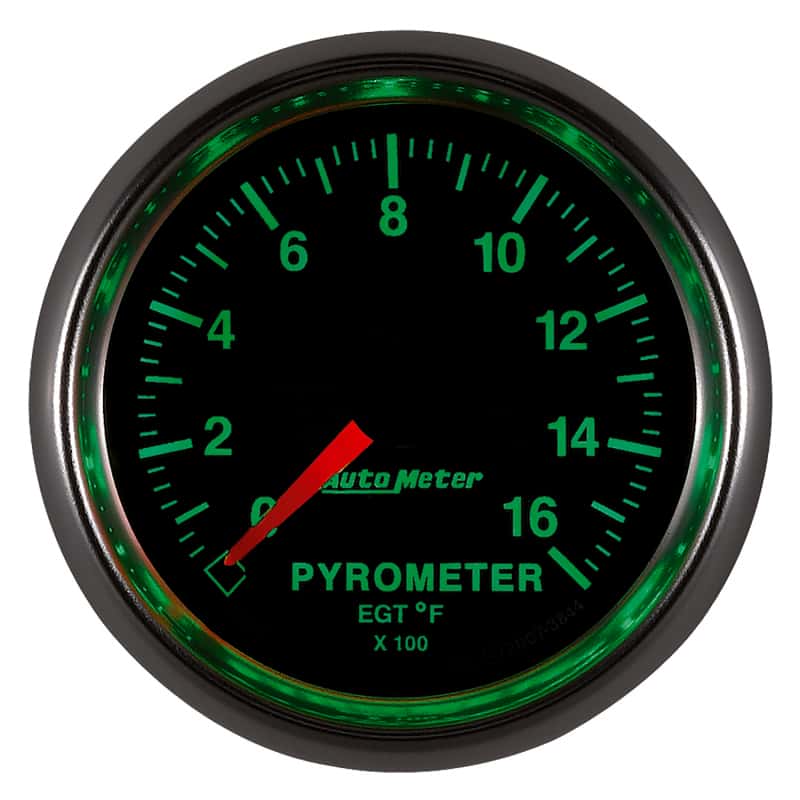 AutoMeter — Autometer GS 0-1600 degree F Full Sweep Electronic Pyrometer Gauge
2-1/16" PYROMETER KI - view 10