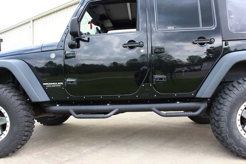 Fishbone Offroad — Fishbone Offroad 07-18 Jeep Wrangler JK 4 Door Rocker Guards Scale Armor - view 7
