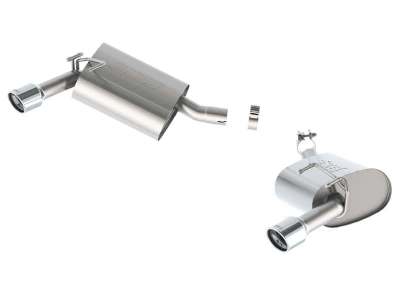 Borla — Borla 14-15 Chevy Camaro 3.6L V6 RWD Single Split Rr Exit Touring Exhaust (rear section only)
Axle-Back System
ExhstSysKt - view 1