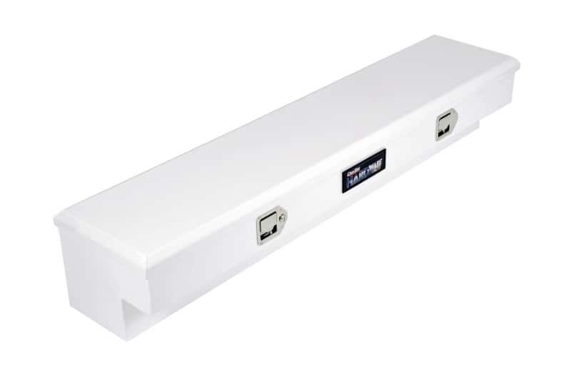 Dee Zee — Dee Zee Universal Tool Box - Hardware Side Mount - White 60In
ToolBxTrkBedSideRail - view 1