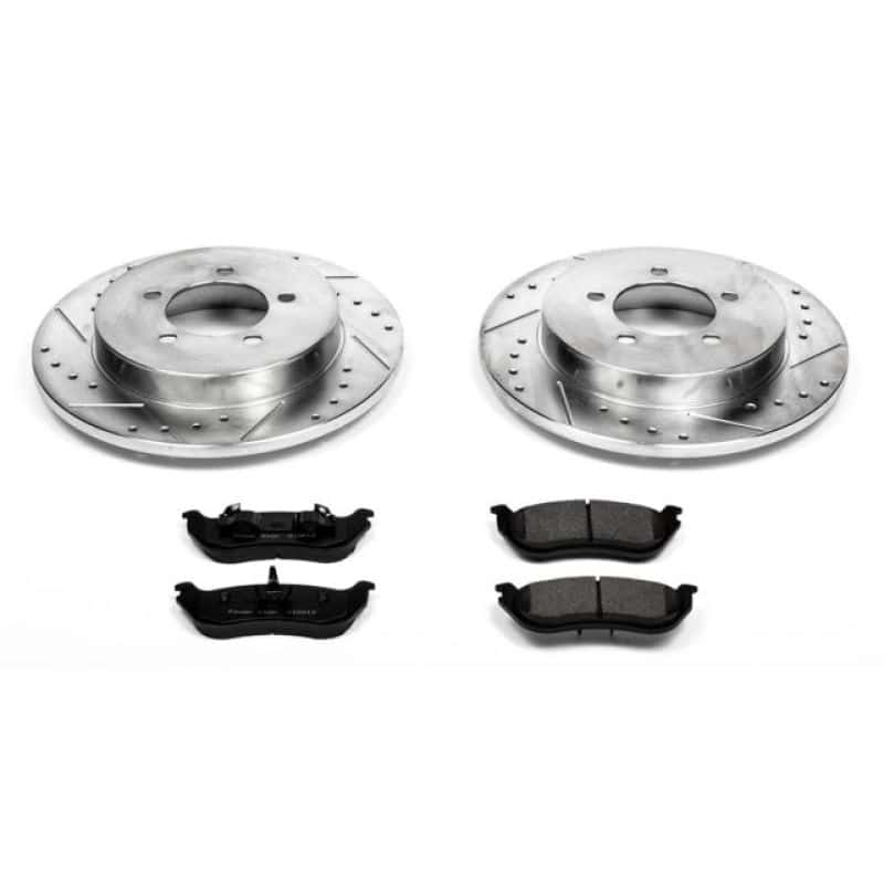 PowerStop — Power Stop 02-05 Ford Explorer Rear Z23 Evolution Sport Brake Kit - view 1