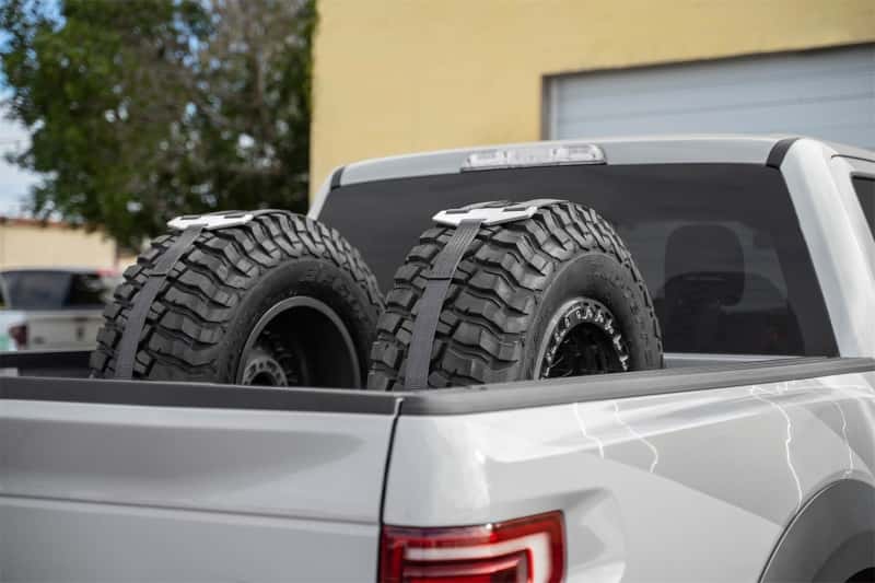Addictive Desert Designs — Addictive Desert Designs Universal Tire Carrier
Spare Tire Carrier - view 6