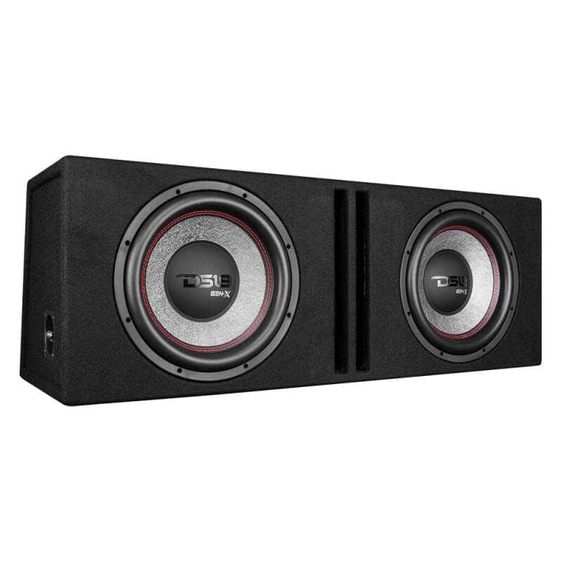 DS18 — DS18 Dual 12in Loaded 900 Watts RMS 2x GEN-X124D Ported Enclosure Speakers Included - view 8
