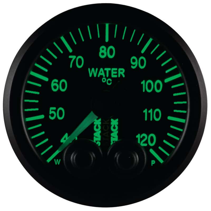 AutoMeter — Autometer Stack 52mm 40-120 Deg C 1/8in NPTF Male Pro-Control Water Temp Gauge - Black
Ga WTmp PC Blk 120C - view 7
