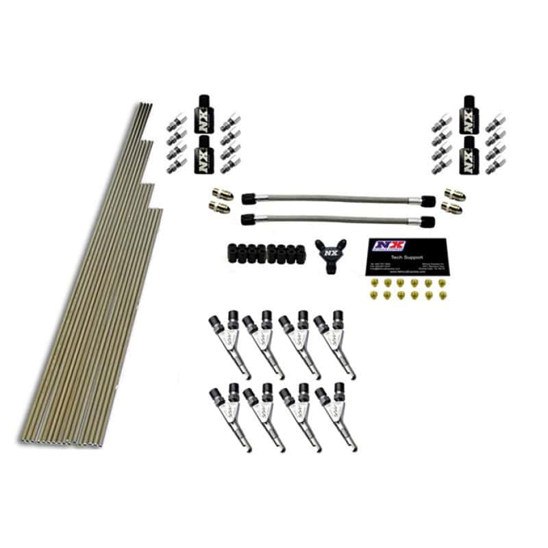 Nitrous Express — Nitrous Express 8 Cyl SSV/Std Plumbing Kit w/o Solenoids w/300HP Jets (Incl Hardware)
N2OPlumbingKt
Plumbing Kit - view 2