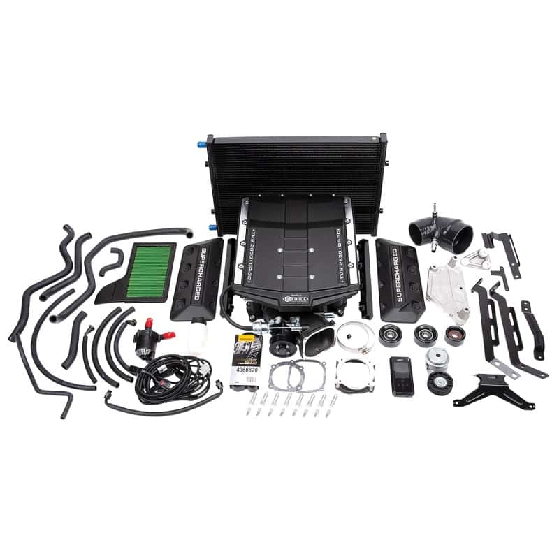 Edelbrock — Edelbrock Supercharger 2018 Ford Mustang 5.0L V8
SUPERCHARGER - view 1