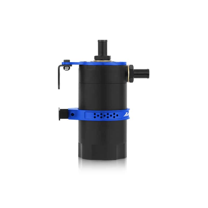 Mishimoto — Mishimoto Universal Baffled Oil Catch Can - Blue - view 11