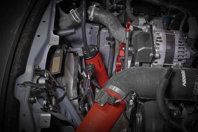 Perrin Performance — PERRIN 02-25 Subaru WRX / 04-21 STI / 13-26 BRZ/GR86/FRS/86 Coolant Overflow Tank - Red - view 5
