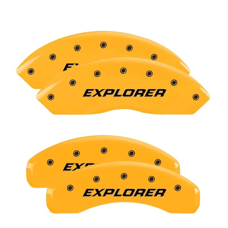 MGP — MGP 4 Caliper Covers Engraved Front & Rear Explorer/2011 Yellow Finish Black Char 2006 Ford Explorer
Caliper Covers - view 1
