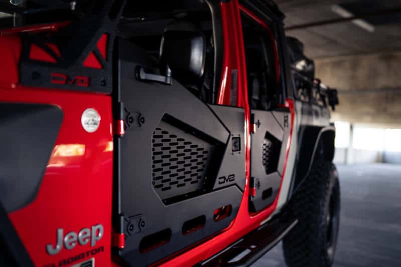 DV8 Offroad — DV8 Offroad 18-22 Jeep Wrangler JL/JT Spec Series Half Doors - Front Set - view 8