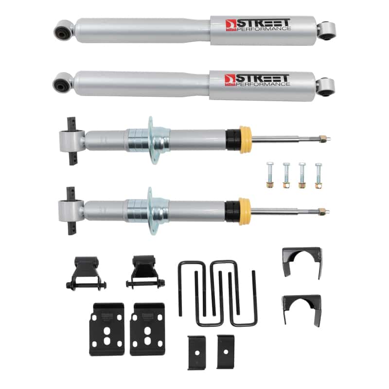 Belltech — Belltech 2021+ Ford F-150 4WD 1in to 3.5in Front 7.5in Drop Rear Lowering Kit
LOWERING KIT - view 2