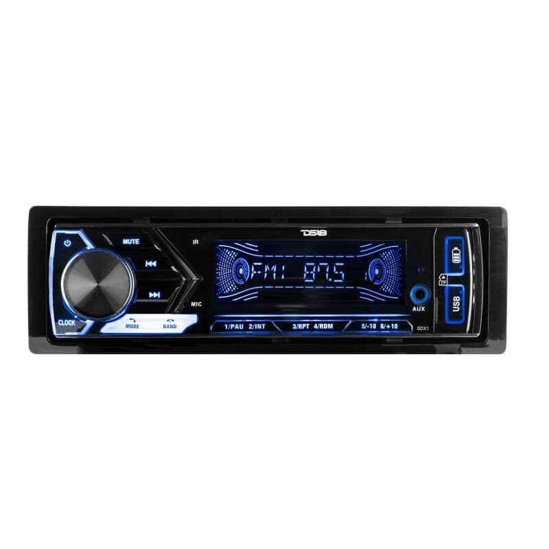 DS18 — DS18 Single Din Headunit Mech-Less Player Receiver Dual USB 7 Volt Preouts - view 3