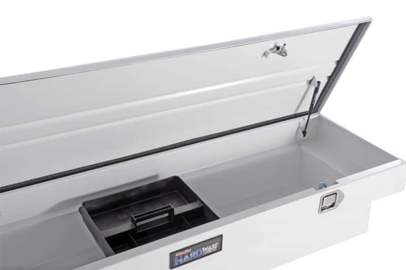 Dee Zee — Dee Zee Universal Tool Box - Hardware Crossover - Single Lid White
ToolBxTrkBedRTR - view 3
