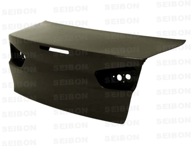 Seibon — Seibon 08-09 Mitsubishi Evo X OEM-style Carbon Fiber Trunk Lid - view 3