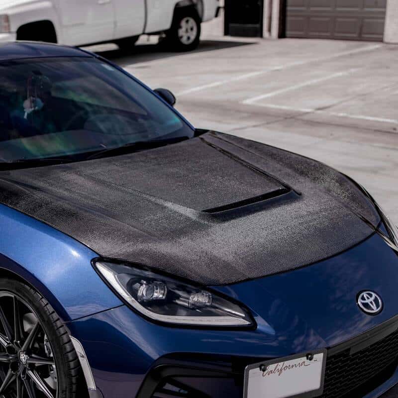 Seibon — Seibon 2022 Toyota GR86 / Subaru BRZ VS-Style Carbon Fiber Hood - view 11