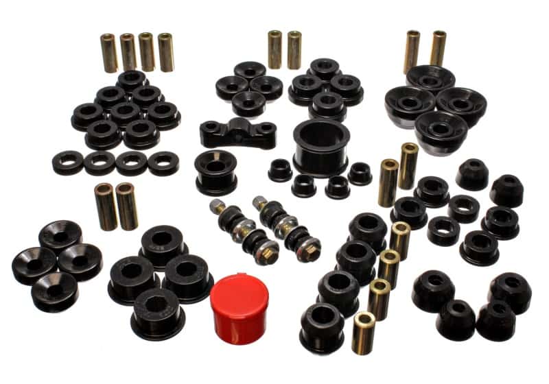 Energy Suspension — Energy Suspension 90-93 Acura Integra Black Hyper-Flex Master Bushing Set
Master Bushing Kit - view 1