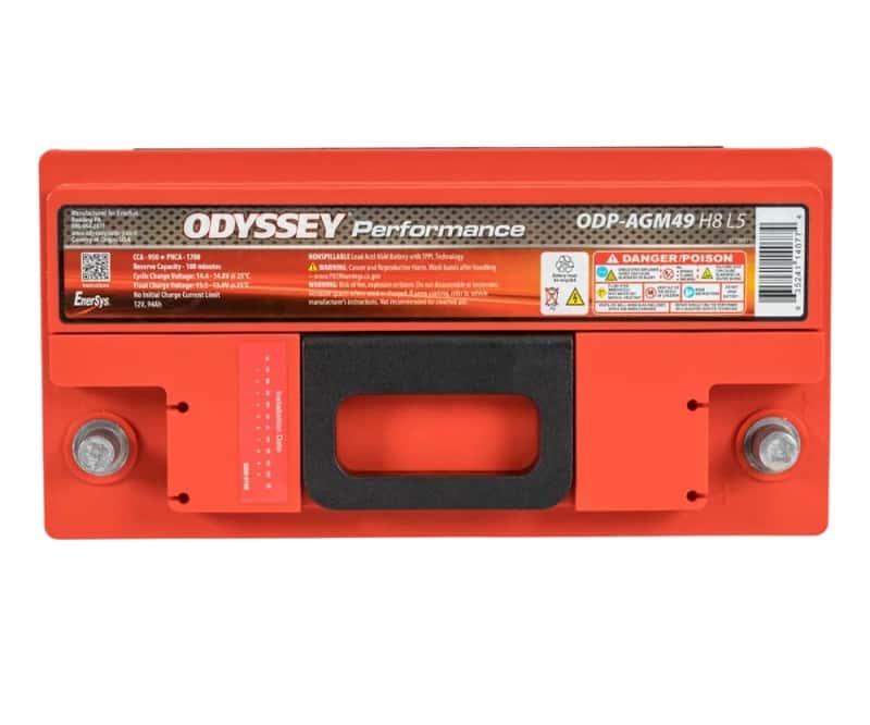 Odyssey Battery — Odyssey Battery Auto/Truck/Heavy Duty & Commercial Performance AGM Battery (49-950)
Odyssey ODP-AGM49 H8 - view 3