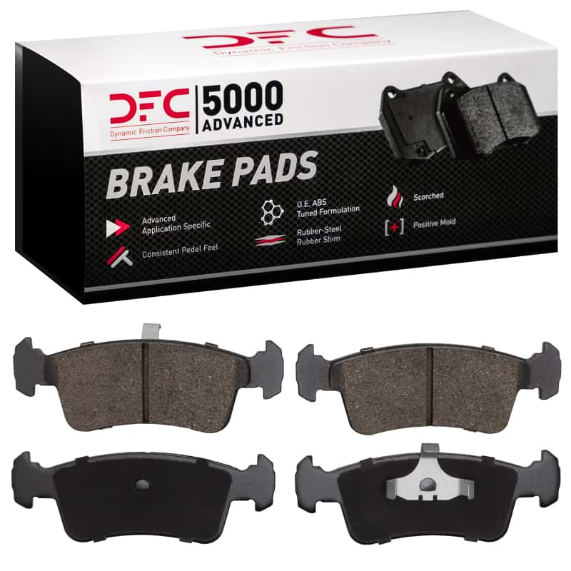 DFC — DFC 86-94 Suzuki Samurai Front 5000 Advanced Semi Metallic Brake Pads
DFC Brake Pad Set - view 1