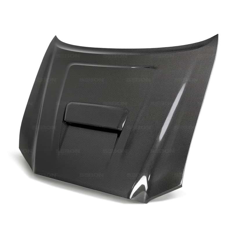 Seibon — Seibon 2018+ Toyota Tacoma TR-Style Carbon Fiber Hood - view 1