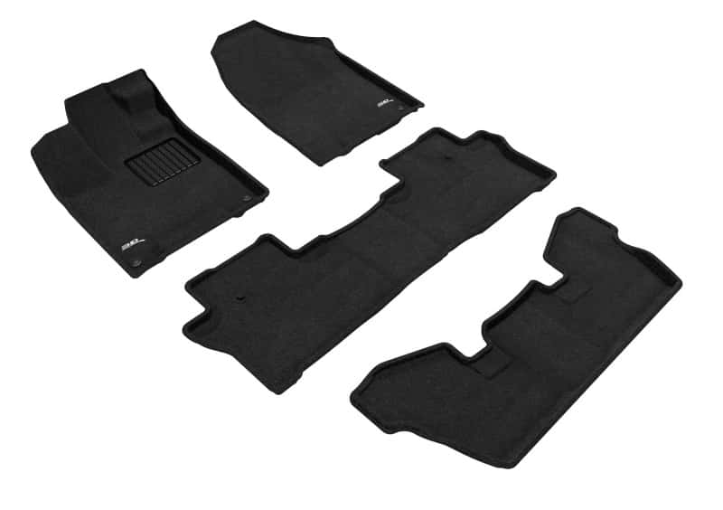 3D MAXpider — 3D Maxpider 16-22 Honda Pilot 7-Passenger Elegant Black R1 R2 R3
Floor Mat Set - view 1