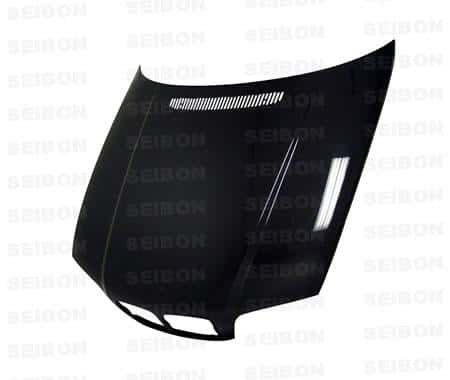 Seibon — Seibon 7/99-5/02 BMW 3 Series 2dr (E46) OEM-Style Carbon Fiber Hood - view 5