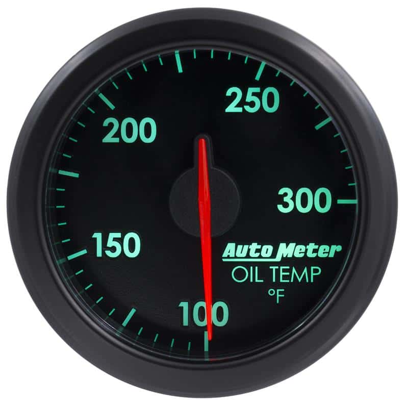 AutoMeter — Autometer Airdrive 2-1/6in Oil Temp Gauge 100-300 Degrees F - Black
GA 2" OILT AIRDRV BK - view 5